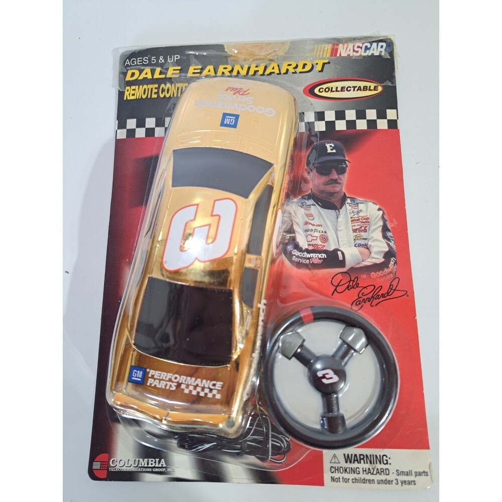NIP Columbia Wired Remote Control Gold Goodwrench #3 Dale Earnhardt Chevy NASCAR